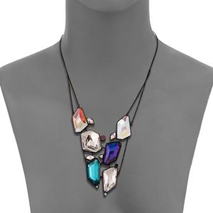 NIB Swarovski Crystal Rocket Long Necklace
